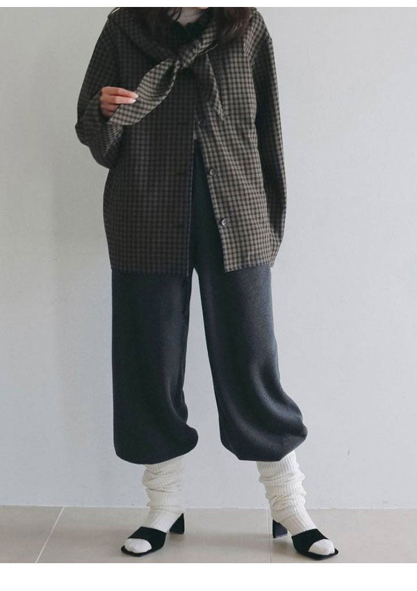 アンヌーク anuke 2026Prefall ボトムス Fleece Rough Pants 9月中旬