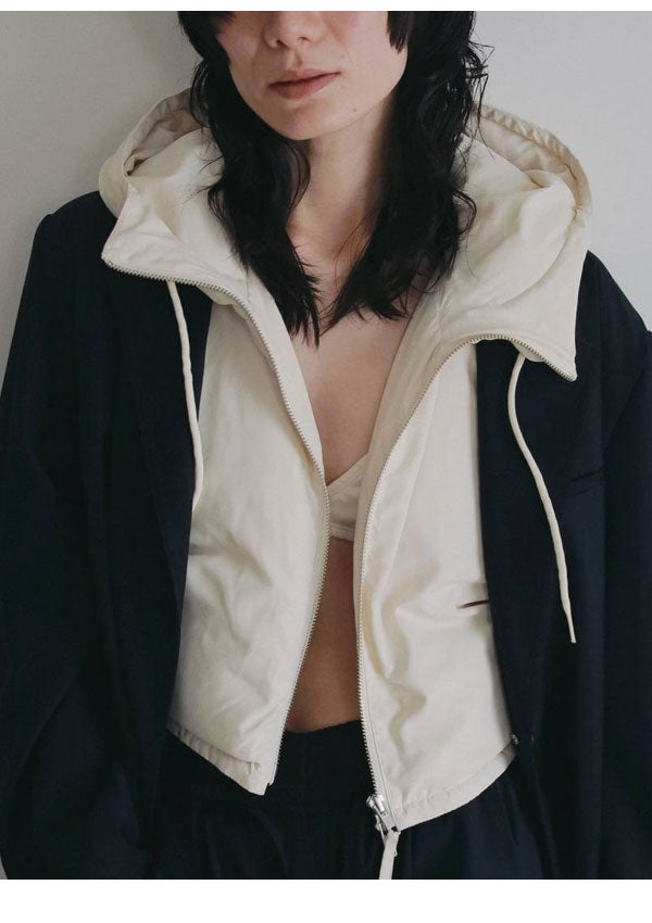 アンヌーク anuke 2026Prefall アウター Hooded Down Vest 9月中旬～10