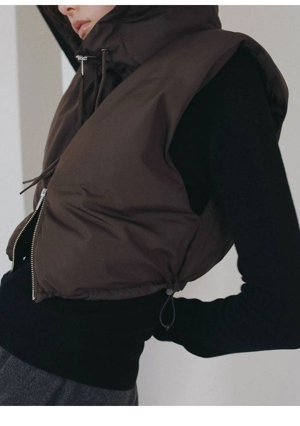 予約販売】アンヌーク anuke 2026Prefall アウター Hooded Down Vest 9