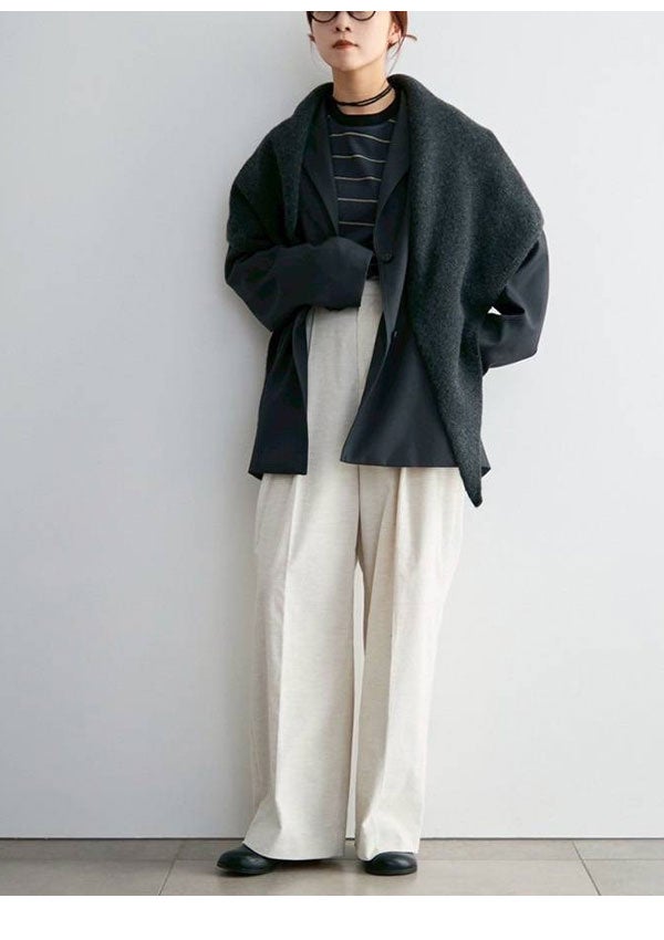 予約販売】アンヌーク anuke 2026Prefall 小物 Knit Triangle Scarf 9