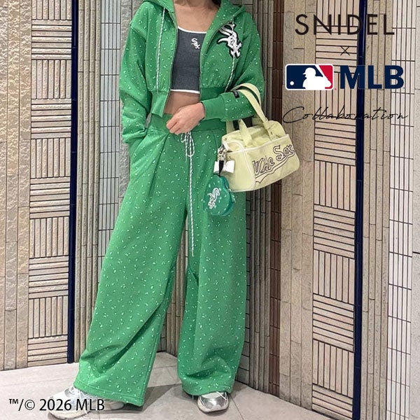即納】 スナイデル SNIDEL パンツ 26春夏 【MLB】Sustainable