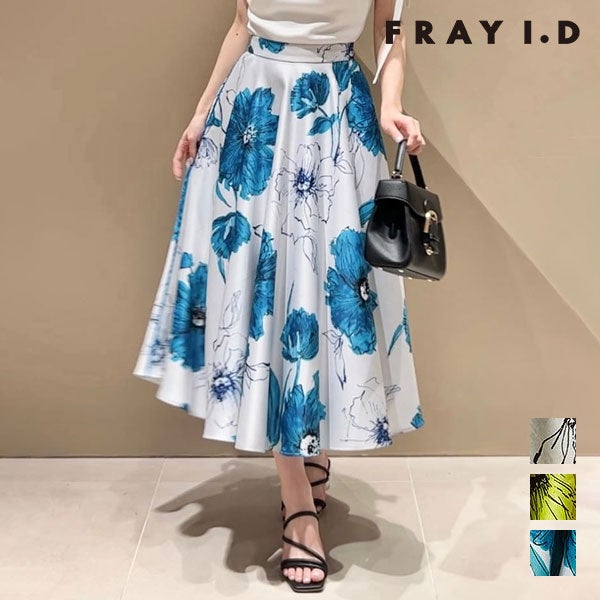 即納】 フレイアイディー FRAY I.D ボトムス 26春夏 フラワー