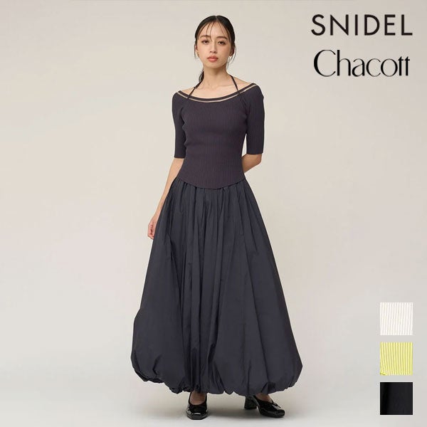 新作10%OFF】【即納】 スナイデル SNIDEL ワンピース 26春夏 【Chacott