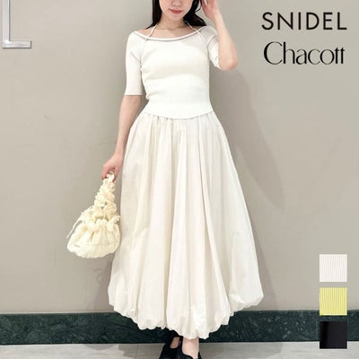 新作10%OFF】【即納】 スナイデル SNIDEL ワンピース 26春夏 【Chacott 