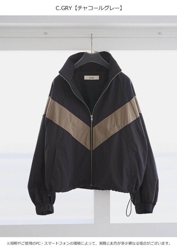 即納】 アンヌーク anuke 2026Prefall アウター Nylon Track Blouzon