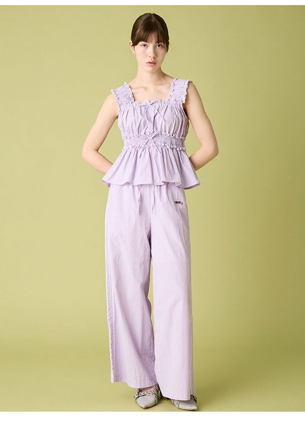 SALE10%OFF】【即納】ファーファー FURFUR トップス 26春夏 ギンガム