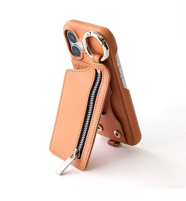 即納】【iPhone対応】 エジュー ajew leather case レザー 本革 牛革