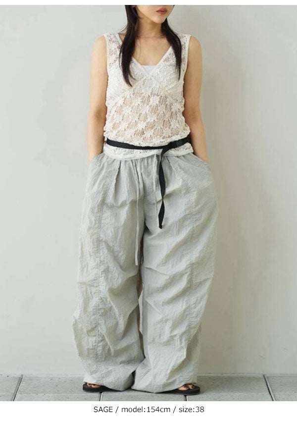 即納】トゥデイフル TODAYFUL 2026springsummer ボトムス Nylon 