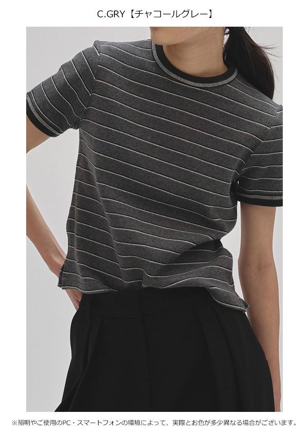 即納】トゥデイフル TODAYFUL 2026springsummer トップス Border