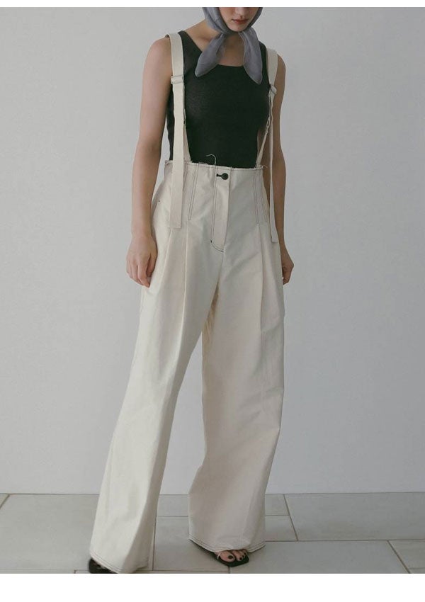 即納】 アンヌーク anuke 2026springsummer ボトムス Suspenders Wide