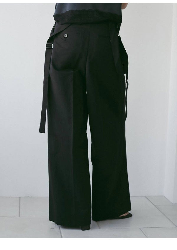アンヌーク anuke 2026springsummer ボトムス Suspenders Wide Pants 4