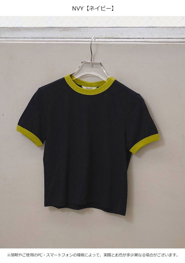 トゥデイフル TODAYFUL 2026springsummer トップス Compact Ringer Tee