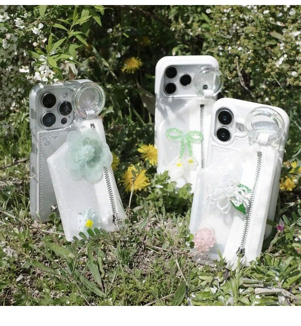 即納】【iPhone対応】 エジュー ajew bloom edition case