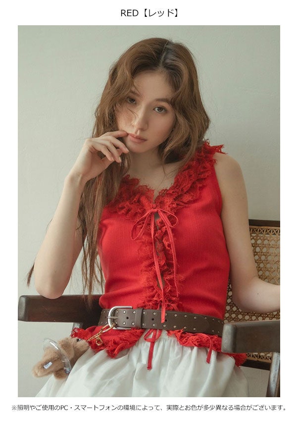 新作10%OFF】 リリーブラウン LILY BROWN トップス 26春夏 レース