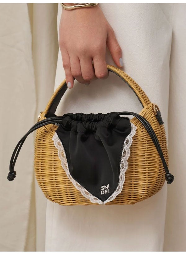 新作10%OFF】【即納】 スナイデル SNIDEL バッグ 26春夏 ラタンカゴ