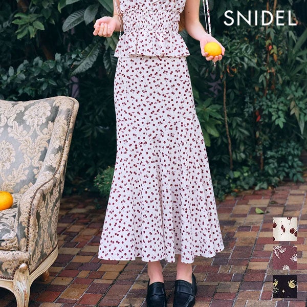 即納】スナイデル SNIDEL ボトムス 26春夏 Sustainableフルーツ