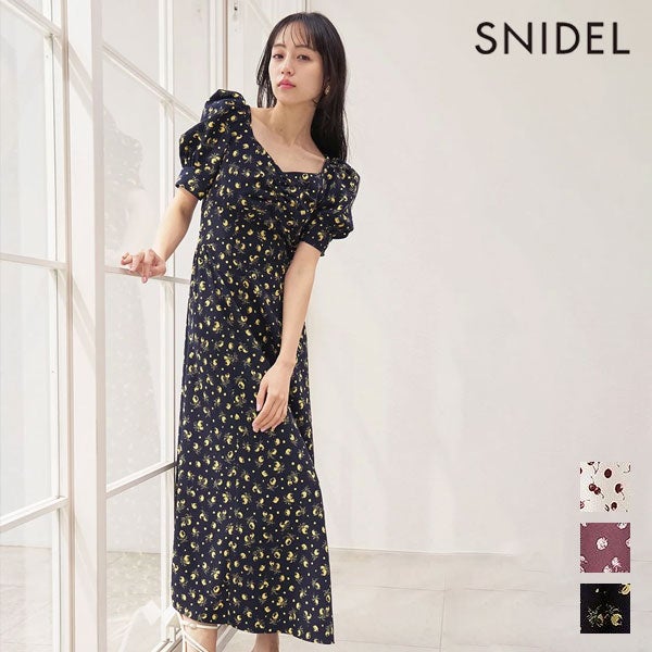 即納】スナイデル SNIDEL ワンピース 26春夏 Sustainableフルーツ