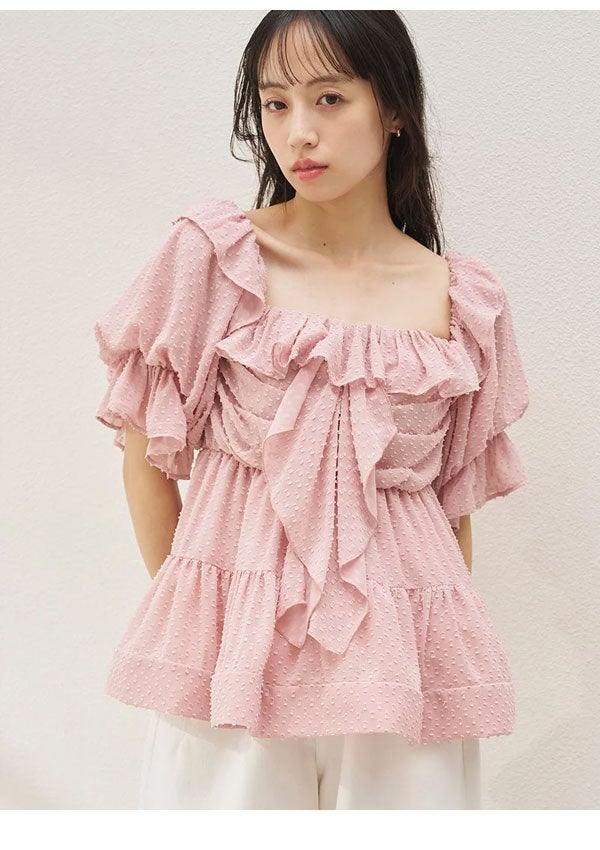 新作10%OFF】【即納】 スナイデル SNIDEL トップス 26春夏 オフショル