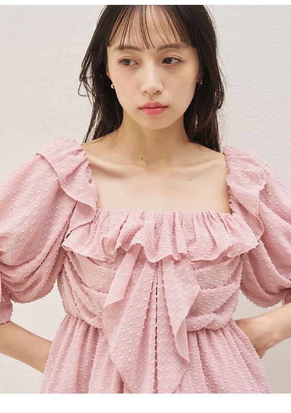 即納】 スナイデル SNIDEL トップス 26春夏 オフショルボリューム