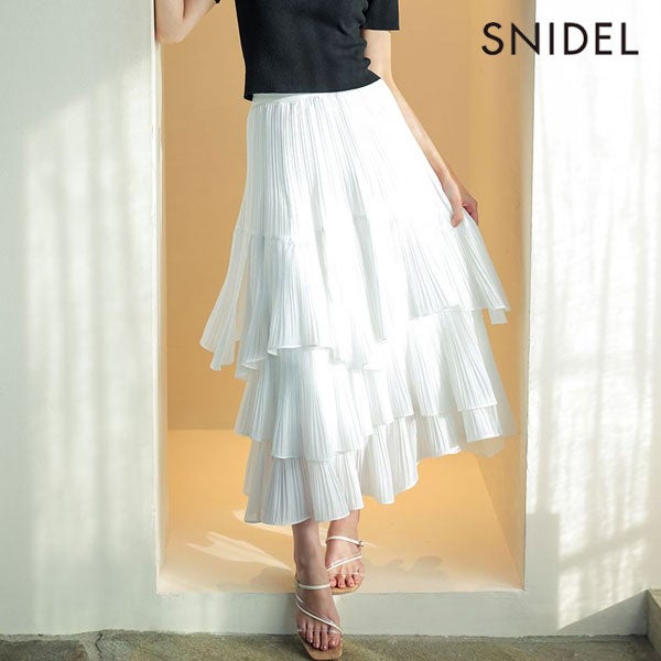 SALE50%OFF】【即納】 スナイデル SNIDEL ボトムス 26春夏 ボリューム