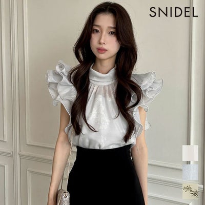 新作10%OFF】【即納】 スナイデル SNIDEL トップス 26春夏 