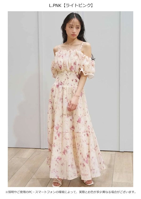 即納】 スナイデル SNIDEL ワンピース 26春夏 Sustainableオフショル
