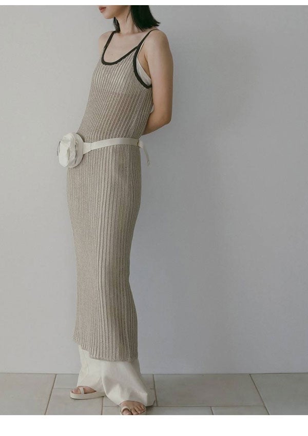 即納】 アンヌーク anuke 2026springsummer ワンピース Piping Cami