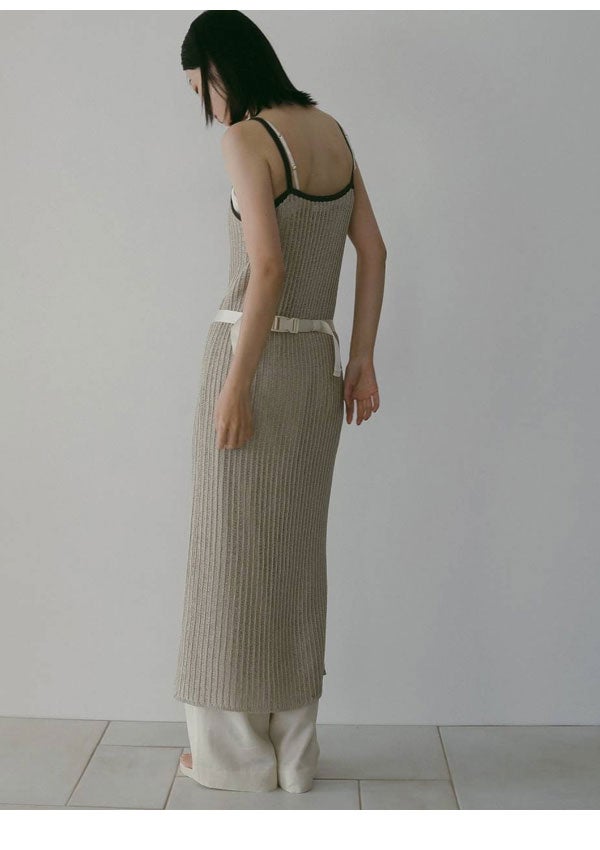 即納】 アンヌーク anuke 2026springsummer ワンピース Piping Cami
