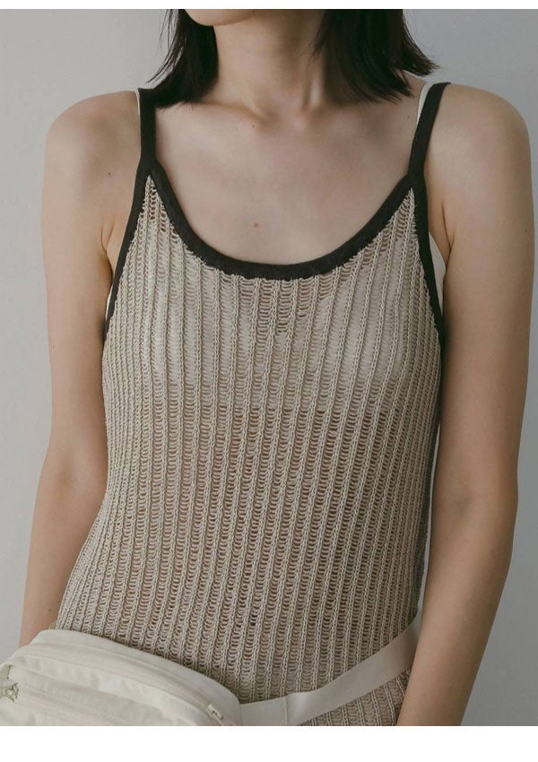 即納】 アンヌーク anuke 2026springsummer ワンピース Piping Cami