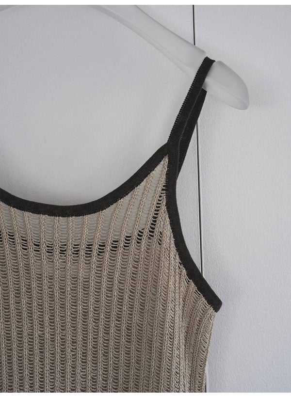 即納】 アンヌーク anuke 2026springsummer ワンピース Piping Cami