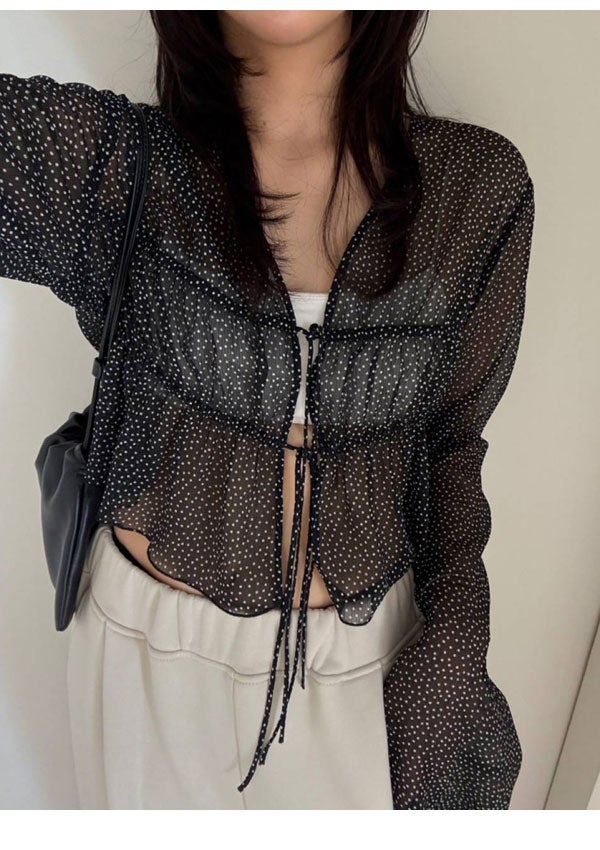 即納】トゥデイフル TODAYFUL 2026springsummer トップス Shirring Dot