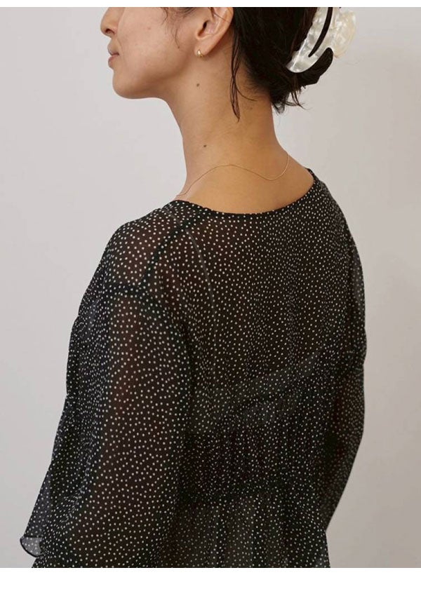 即納】トゥデイフル TODAYFUL 2026springsummer トップス Shirring Dot