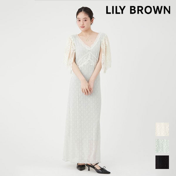 SALE40%OFF】【即納】 リリー ブラウン LILY BROWN ワンピース 24秋冬