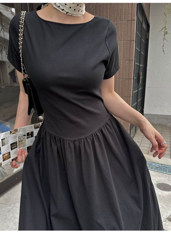 即納】 ウィルフリー WILLFULLY ワンピース healthy cut out waist