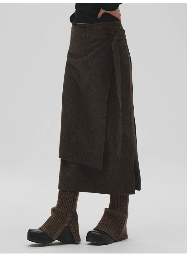 新品TODAYFULL(トゥデイフル)Woolmohair Wrap Skirt 予約販売】トゥデイフル TODAYFUL 2026Winter ボトムス Wool Wrap