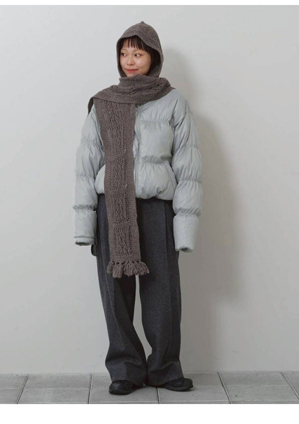 予約販売】トゥデイフル TODAYFUL 2026Winter 小物 Cable Hoodie