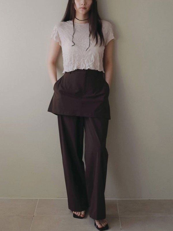 即納】アンヌーク anuke 2026Prefall ボトムス Multifunction Layered