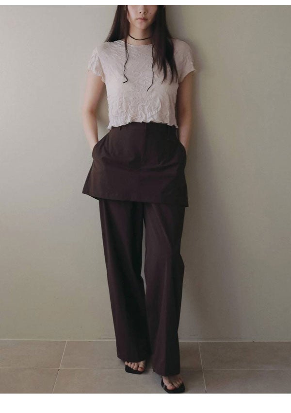 即納】アンヌーク anuke 2026Prefall ボトムス Multifunction Layered