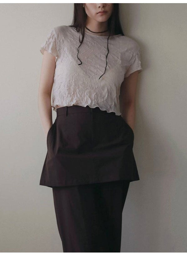 即納】アンヌーク anuke 2026Prefall ボトムス Multifunction Layered