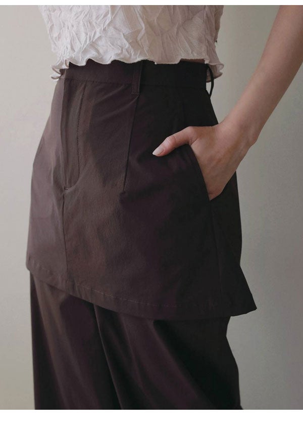 即納】アンヌーク anuke 2026Prefall ボトムス Multifunction Layered