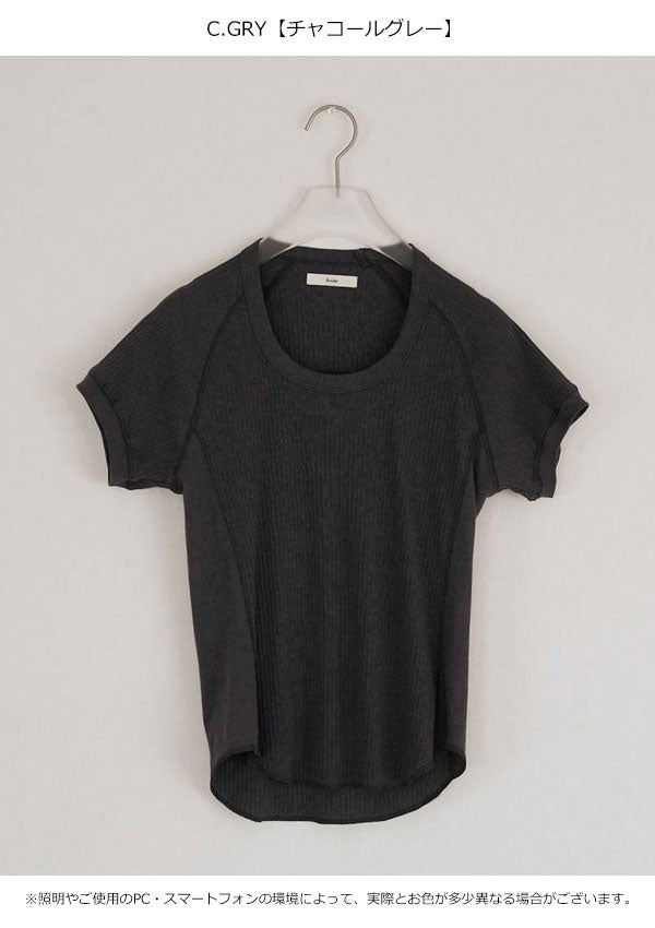 アンヌーク anuke 2026Prefall トップス Vintage Rib Tops 8月上旬