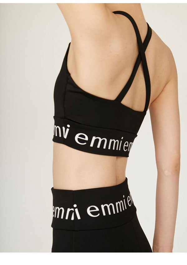 即納】エミ emmi トップス emmiロゴブラトップ インナー アンダー