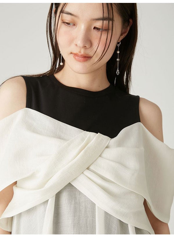 フレイアイディー FRAY I.D トップス 26春夏 ツイストディテールカット