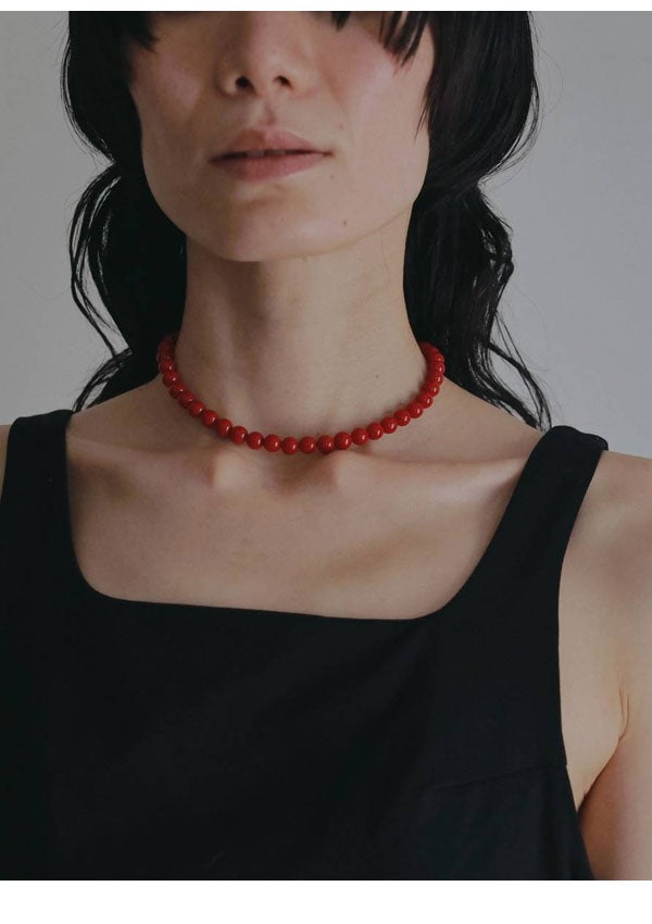 即納】アンヌーク anuke 2026Prefall アクセサリー Mini Ball Necklace