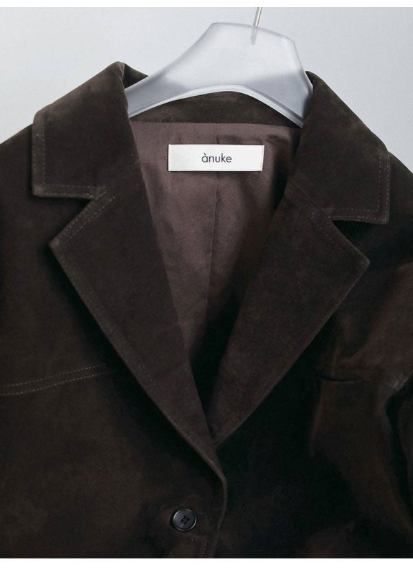 予約販売】アンヌーク anuke 2026winter アウター Eco Suede Jacket 10