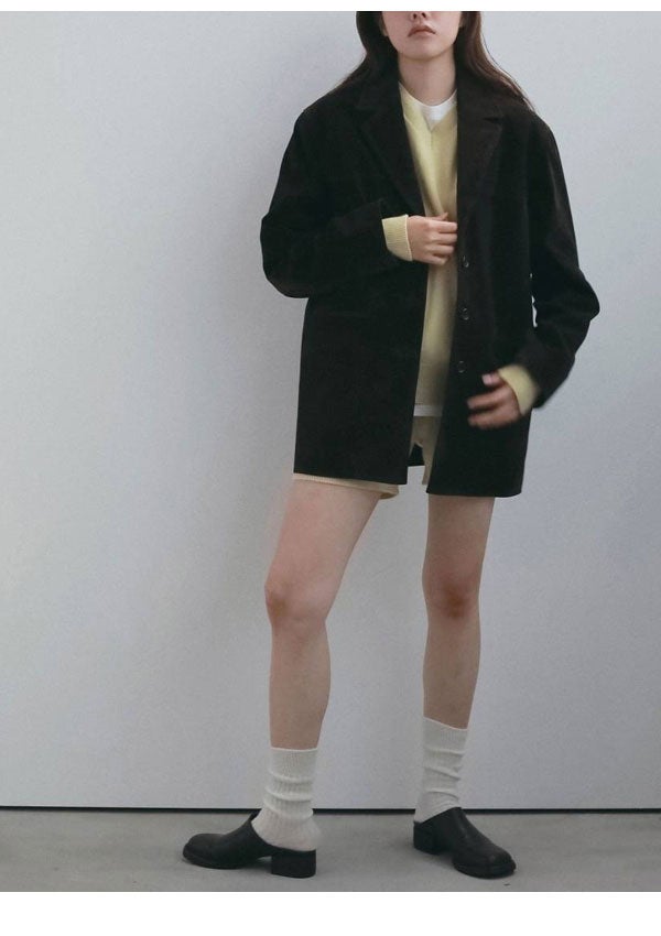 予約販売】アンヌーク anuke 2026winter アウター Eco Suede Jacket 10