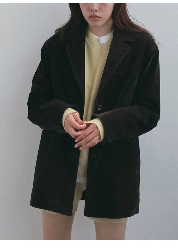 即納】アンヌーク anuke 2026winter アウター Eco Suede Jacket エコ 