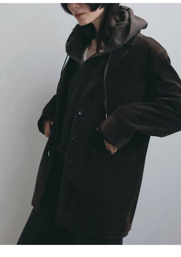 予約販売】アンヌーク anuke 2026winter アウター Eco Suede Jacket 10