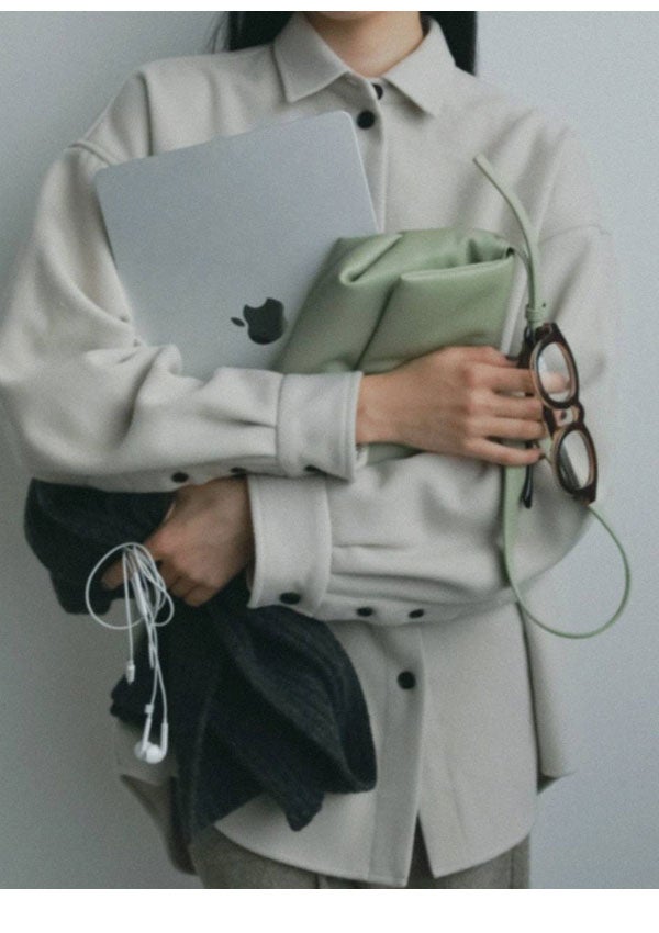予約販売】アンヌーク anuke 2026winter バッグ Ecoleather Wrap Bag