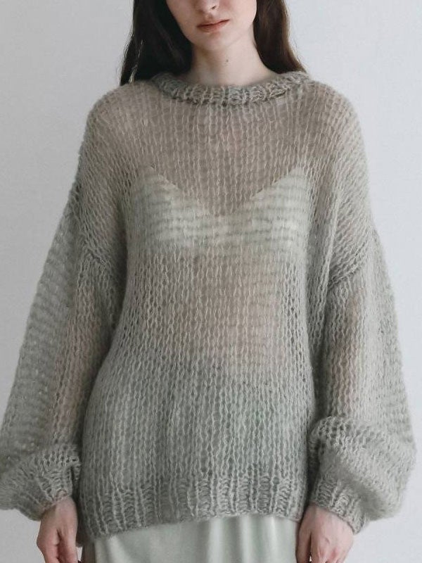 アンヌーク anuke 2026winter トップス Lowgauge Mohair Knit 10月上旬